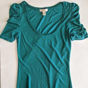 Dark Teal Top by Lux Size M